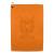 Custom 25" x 16" Champions Colored Golf Towels - Orange 