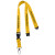 Custom 0.75" Lanyard with Buckle Release and Safety - Gold 