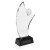 Custom Baseball Crystal Awards - Clear