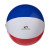 Custom 10" Patriotic Red, White/Blue/Red Beach Ball