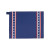 Custom USA Patriotic Packable On-The-Go Picnic Mat - Back View 