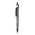 Custom 3-in-1 Plastic Pens with Stylus and Cell Stand - Charcoal 