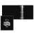 Custom 3" Express Angle D Ring Binder - Black