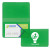 Custom Translucent Vinyl Business Card Case - Translucent Green