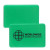 Custom Translucent Vinyl Side Opening Card Holders - Translucent Green