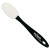 Custom Mini Silicone Spoon - Black With White