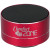 Custom Hockey Puck Bluetooth Speaker - Red 