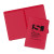 Custom 2-Pocket Proof of Insurance Holders - Red