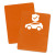 Custom Proof of Insurance/Business Card Holder - Orange