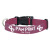 Custom 12" L Eco friendly RPET Pet Collar - Maroon