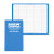 Custom Flexible Tally Book Junior - Bright blue