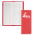 Custom Flexible Tally Book - Red