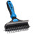 Custom 2- in-1 Grooming Brush - Blue