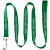 Custom 72"L RPET Eco-friendly Pet Leash with Carabiner - Green