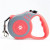 Custom Retractable Dog Leash Auto Tractor Tape - Red