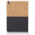 Custom Greensburg Hard Cover Cork Bound Notebook - Black Back View