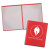 Custom Deluxe Presentation Folder with 2 Pockets - Red