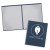 Custom Deluxe Presentation Folder with 2 Pockets - Navy Blue