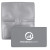 Custom Checkbook Covers - Gray inside View