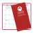 Custom Monthly Pocket Planners - Red