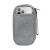 Custom Tandem Tech Travel Organizer - Heathered Gray Lifestyle
