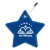 Custom Star Zipper Pull - Blue