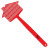 Custom Mini House Fly Swatter - Red