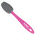 Custom Mini Silicone Spoon - Picante Pink With Gray