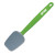 Custom Large Silicone Spoon - Cilantro Green with Gray