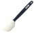Custom Large Silicone Spatula - Black with White