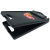 Custom Storage Clipboard with Solar Calculator - Black Side View