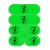 Custom Tag-Stix - Fluorescent Green 