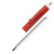 Custom Jumbo Pocket Screwdriver - Rev 3/16" Std. 1 PLP Blade/Valve Stem Top - Red