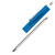 Custom Jumbo Pocket Screwdriver - Rev 3/16" Std. 1 PLP Blade/Valve Stem Top - Bright Blue 