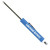 Custom Pocket Screwdriver 0 Phillips Blade/Valve Stem Top - Bright Blue 
