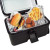 Custom 12-Volt Portable Food Warmer - Black In Use 