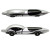 Custom Race Car Ballpoint Clicker Pen - Black Top and Side View