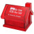 Custom Red House Bank - Red 