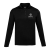 Custom Dara Men's Recycled Tech Quarter Zip - Black 