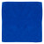 Custom Full Color 12" X 12" 300GSM Heavy Duty Microfiber Towel  - Blue