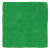 Custom Full Color 12" X 12" 300GSM Heavy Duty Microfiber Towel  - Green