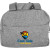 Custom Handy Heathered Lunch Cooler - Gray 