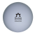 Custom COVID-19 White Ball Stress Reliever - White Front View