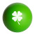 Custom Shamrock Ball - Full Color - Green 