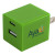 Custom UL A+C Wall Charger - Green 