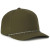 Custom High crown performance cap - Olive/Multi