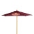 Promotional 7' Steel Market Umbrella Ruby 