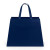 Custom McKinley Matte Laminated Bag - Navy Back View