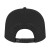 Custom Summit Perforated Cap with Rope - Black With Black Back View