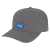 Custom Premium Water-Resistant Perforated Cap - Charcoal 